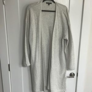 Size XL Light Grey Banana Republic Long Cardigan